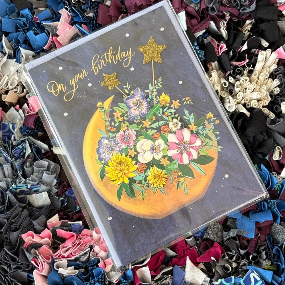 🆕Papyrus Floral Birthday Greeting Card